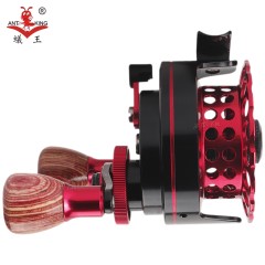 蚁王筏钓轮RA-6BL前打轮风驰臻品左右手带泄力 微铅轮金属 顺丰