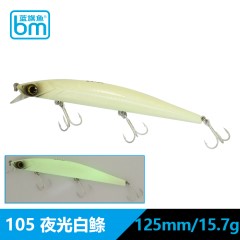 新款蓝旗鱼路亚仿生鱼饵王道3号 假饵浅湾悬停超远投悬停米诺