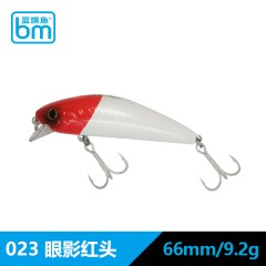 2016新品蓝旗鱼复刻版宝贝鱼66mm9.2g经典米诺 诱惑翘嘴鲈鱼饵