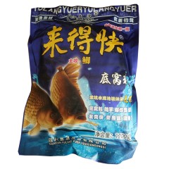 鱼浪鱼饵 来得快窝料休闲野钓打窝底料爆炸饵主攻鲫鲤青草鳊鱼饵