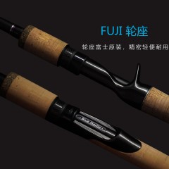正品蓝旗鱼18新款轻量版怪物竿直柄枪柄翘嘴海鲈远投竿路亚竿