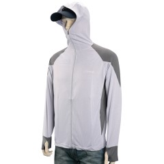 钓之屋 钓鱼防晒服男防晒衣透气夏天垂钓遮脸薄款钓鱼服YKK拉链