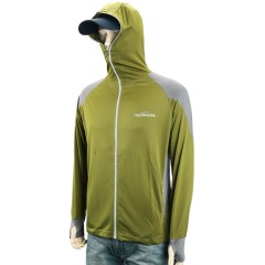 钓之屋 钓鱼防晒服男防晒衣透气夏天垂钓遮脸薄款钓鱼服YKK拉链