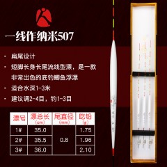 家人一线作纳米浮漂阴天尾浮漂鲫鱼鱼漂醒目加粗尾浮漂钓鱼浮漂