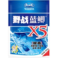 龙王恨鱼饵野战蓝鲫X5小药鲤鱼鱼食黑坑综合饵野钓鲫鱼通杀饵料