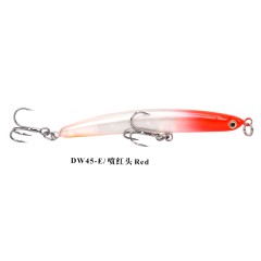 钓之屋 DW45沉水铅笔65mm 5克沉水型硬饵 远投路亚饵翘嘴饵拟饵