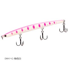 钓之屋 DW47沉水铅笔110mm 12克沉水型硬饵 远投路亚饵翘嘴饵