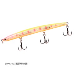 钓之屋 DW47沉水铅笔110mm 12克沉水型硬饵 远投路亚饵翘嘴饵