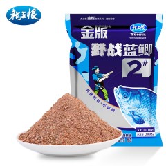 龙王恨 金版鲫鲤系列 鱼饵钓鱼饵料钓饵鱼食增效剂 拉丝粉雪花粉