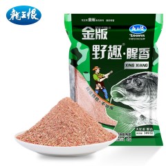 龙王恨 金版鲫鲤系列 鱼饵钓鱼饵料钓饵鱼食增效剂 拉丝粉雪花粉