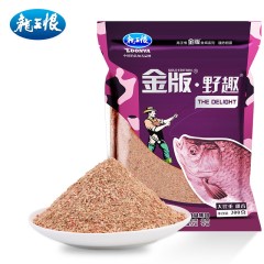 龙王恨 金版鲫鲤系列 鱼饵钓鱼饵料钓饵鱼食增效剂 拉丝粉雪花粉