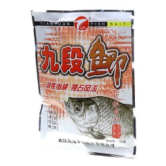 武汉天元鲫鱼饵料 九段鲫120g 黑坑野钓香虾粉鱼饵