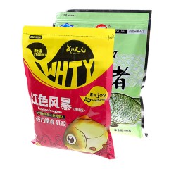武汉天元鲫鱼饵料套餐红色风暴大鲫终结者老三样四季经典鱼饵配