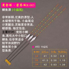 黄金眼旗舰店 巴尔杉木浮漂 荣誉版竞技黑坑漂 鲫鱼漂 混养醒目漂