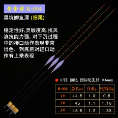 黄金眼软纳米浮漂 心太软浮标鲤鱼鲫鱼漂黑坑漂湖库混养漂醒目漂