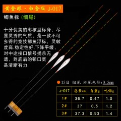 黄金眼旗舰店 黄金眼白金版纳米浮漂竞技黑坑高灵敏鲫鱼漂混养漂