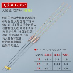 黄金眼旗舰店 黄金眼芦苇浮漂 高灵敏度黑坑鲫鱼漂鲤鱼漂竞技浮标