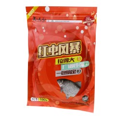武汉天元红虫风暴150g鲫鲤草鳊鱼综合饵四季野钓钓鱼小药鱼饵饵料