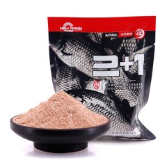 化氏2018新品鱼料鱼饵野钓黑坑鲫鱼饵料 2+1 3+1红虫钓鱼鱼食鱼饵
