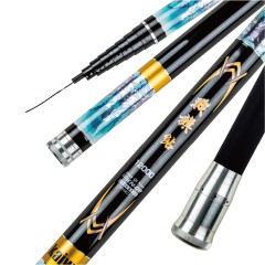 2018新款开沃精工战旗鲇竿 14米中长竿 打窝竿钓鱼竿传统钓手杆