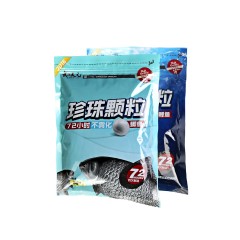 武汉天元珍珠颗粒500g 鲫鲤鱼饵料 黑坑打窝底料粘颗粒 诱食鱼饵