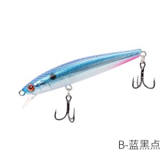 18年新款 钓之屋 DW61-80mm/6.0g浮水米诺假饵路亚饵淡水翘嘴鲈鱼