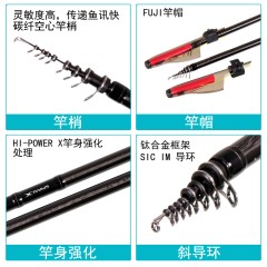 SHIMANO禧玛诺Borderless搏大师矶钓竿日本FUJI SIC导环海钓竿