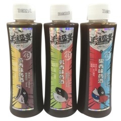 2018化氏鱼饵料新品化绍新小药黑坑盛宴新药酒麝香果香乳香味药酒