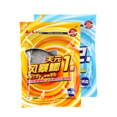 武汉天元风暴鲫1号2号150g野钓黑坑通杀饵四季浓腥味清香味综合饵