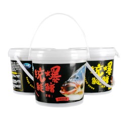 龙王恨抛竿鲢鳙饵料 大头胖头花白鲢野钓爆炸钩浮钓草莓酸臭鱼饵
