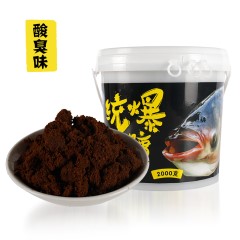 龙王恨抛竿鲢鳙饵料 大头胖头花白鲢野钓爆炸钩浮钓草莓酸臭鱼饵