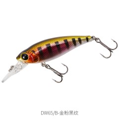 钓之屋 DW65浮水米诺58mm/5g响声钢珠路亚饵硬饵假饵拟饵鲈鱼翘嘴