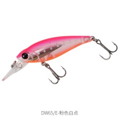 钓之屋 DW65浮水米诺58mm/5g响声钢珠路亚饵硬饵假饵拟饵鲈鱼翘嘴