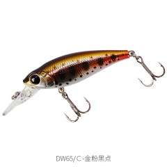 钓之屋 DW65浮水米诺58mm/5g响声钢珠路亚饵硬饵假饵拟饵鲈鱼翘嘴
